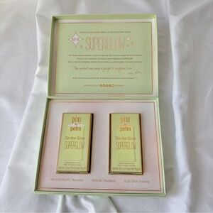 PIXI By Petra SUPERGLOW Highlight Moisture Sticks- Petal Dew and Guilded Gold